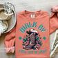 Crewneck Western Walk by Faith, Cowgirl Boots, Christian, Christian Gift, Sweatshirt