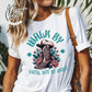 Western Christian Walk by Faith Not by Sight Tee, Christian Gift